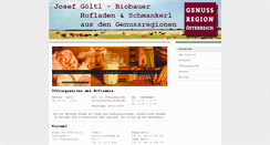 Desktop Screenshot of goejo.at